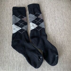 Smartwool Black Argyle Socks